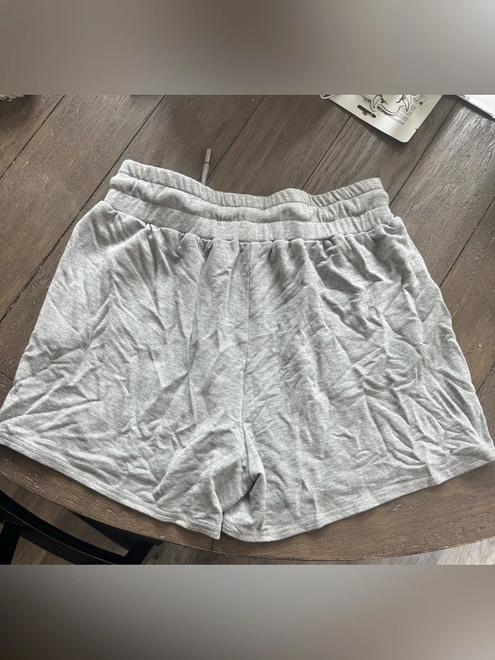 New ALO Yoga Light Gray Lounge Shorts